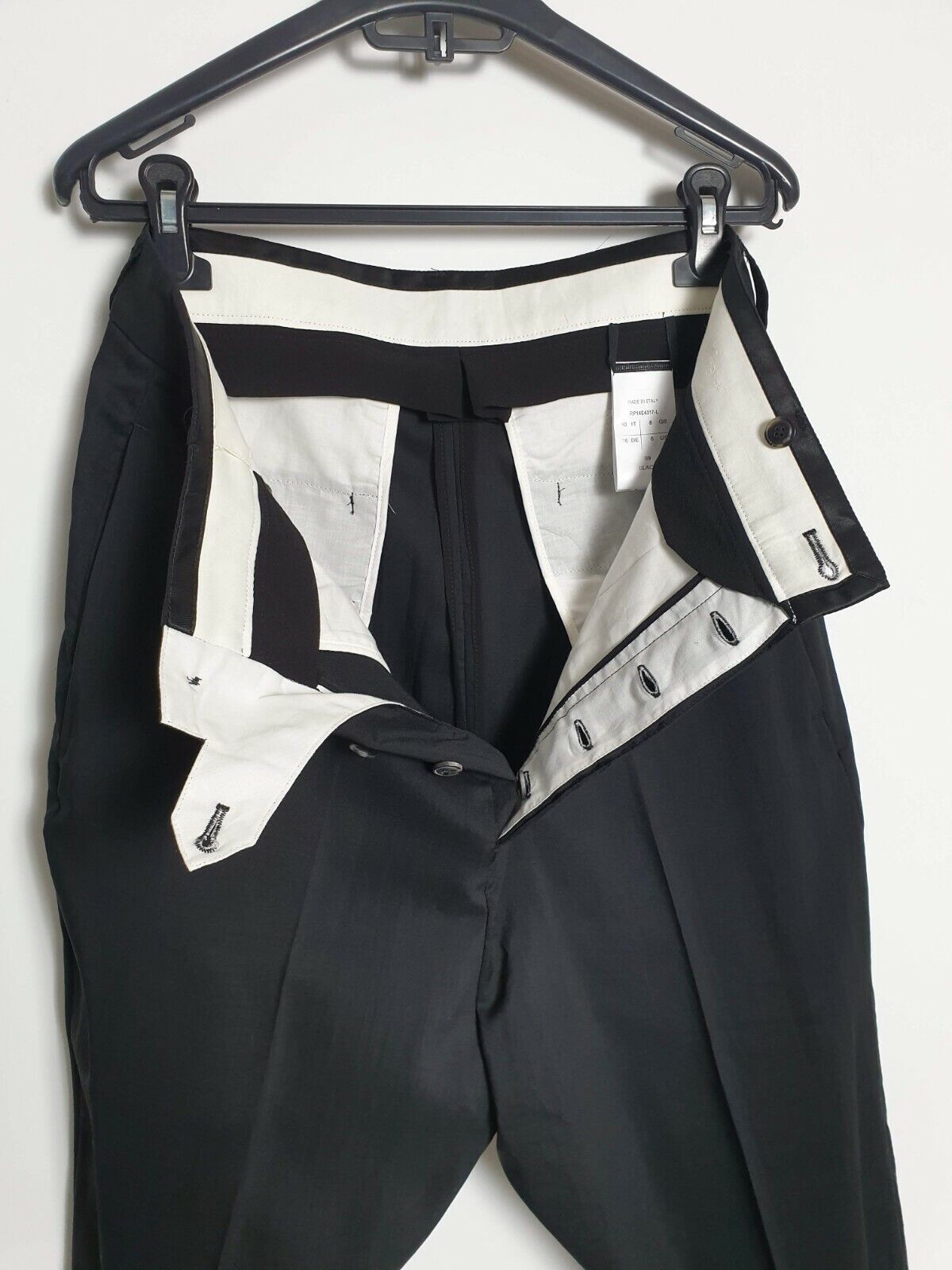 Rick Owens RICK OWENS TROUSERS MIDI-LENGTH WOOL SIZE US 6 D 36 Size 28" / US 6 / IT 42 - 3 Thumbnail