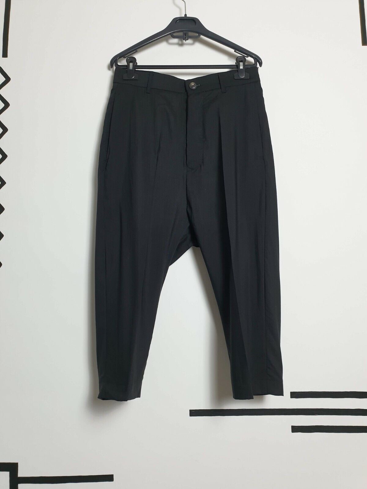 Rick Owens RICK OWENS TROUSERS MIDI-LENGTH WOOL SIZE US 6 D 36 Size 28" / US 6 / IT 42 - 1 Thumbnail