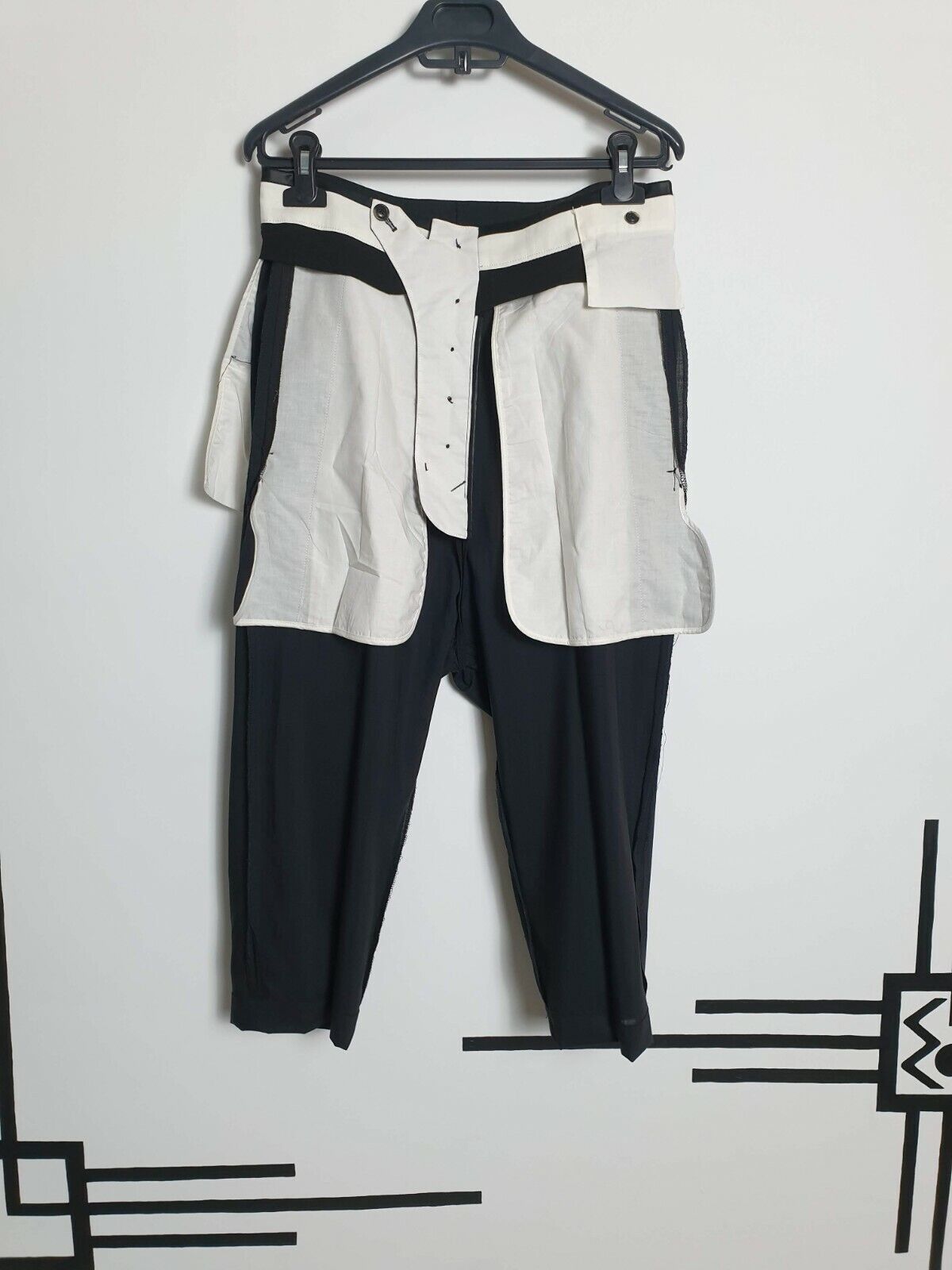 Rick Owens RICK OWENS TROUSERS MIDI-LENGTH WOOL SIZE US 6 D 36 Size 28" / US 6 / IT 42 - 5 Thumbnail