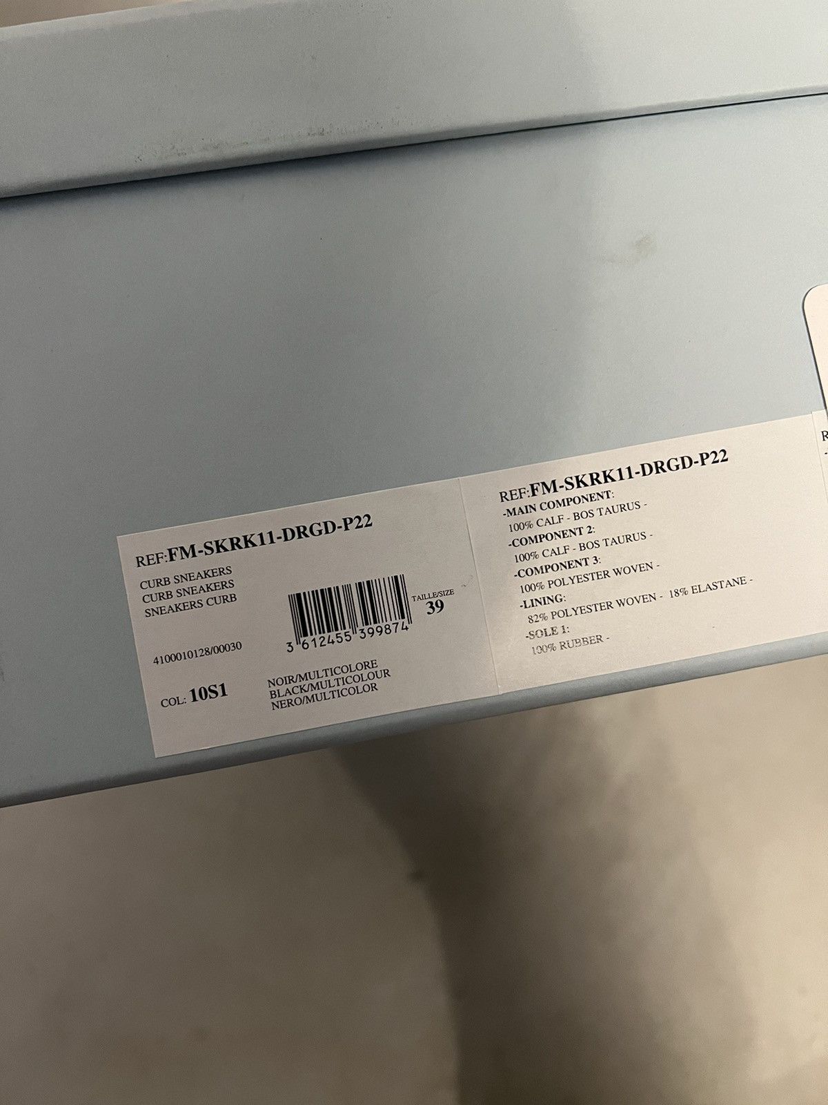 Gallery Dept. × Lanvin *NEW* Gallery Dept x Lanvin Curb Sneaker EU 39 Size US 9 / IT 39 - 8 Thumbnail