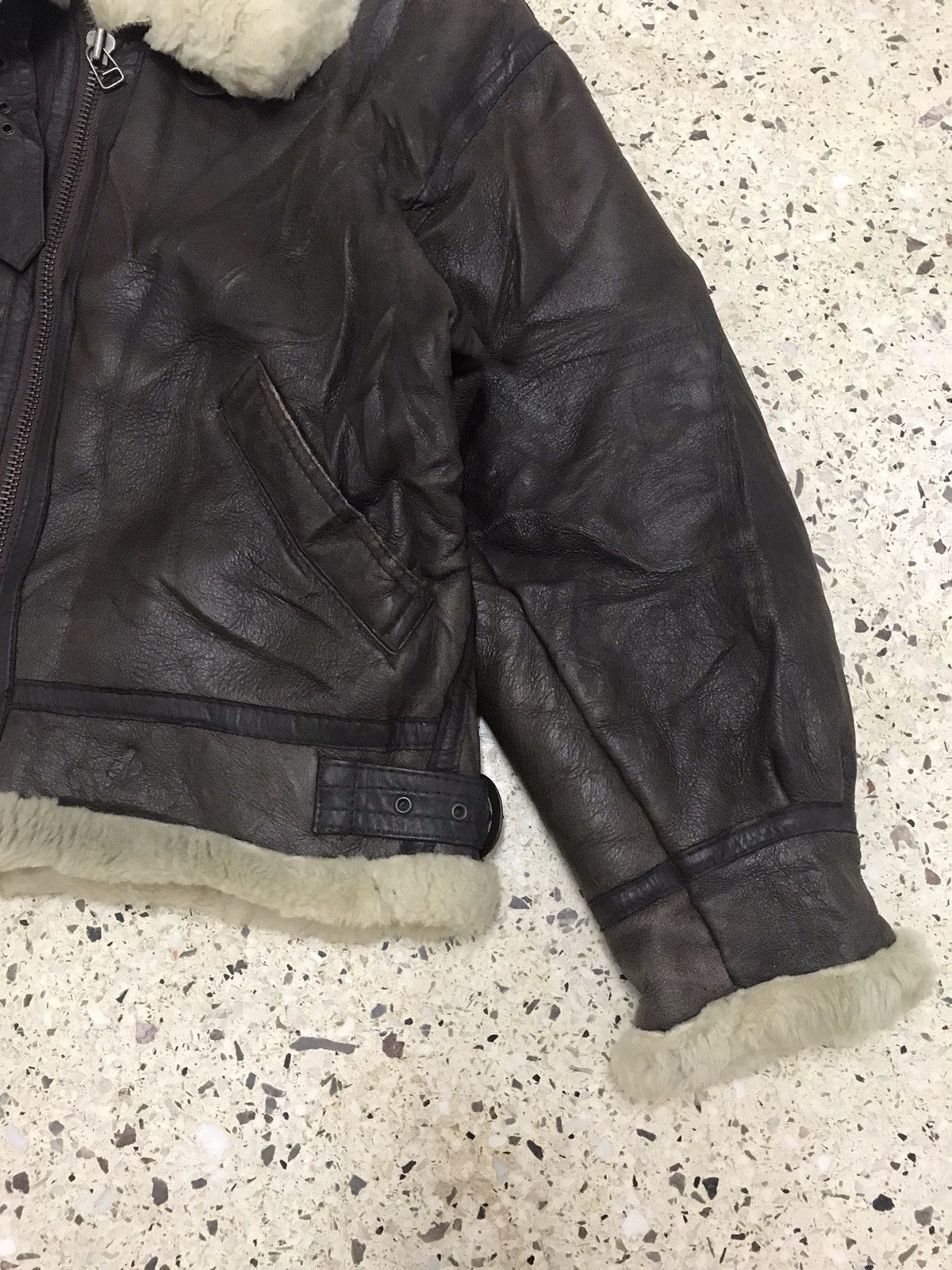 Genuine Leather Genuine Shearling Sheep Texas Tanning B3 Style Jacket Size US M / EU 48-50 / 2 - 4 Thumbnail