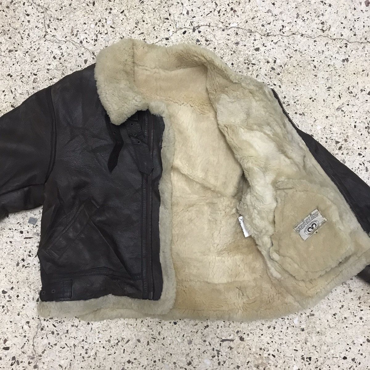 Genuine Leather Genuine Shearling Sheep Texas Tanning B3 Style Jacket Size US M / EU 48-50 / 2 - 15 Thumbnail