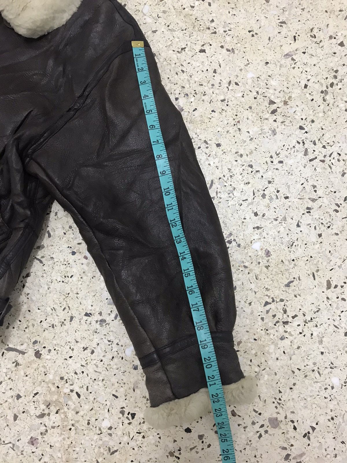 Genuine Leather Genuine Shearling Sheep Texas Tanning B3 Style Jacket Size US M / EU 48-50 / 2 - 19 Thumbnail