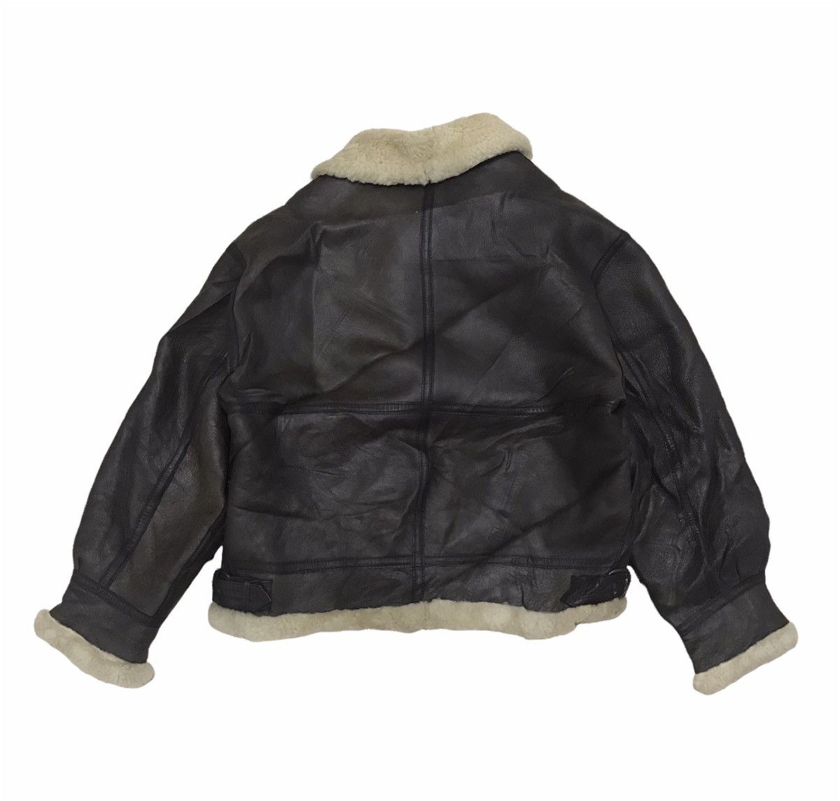 Genuine Leather Genuine Shearling Sheep Texas Tanning B3 Style Jacket Size US M / EU 48-50 / 2 - 2 Thumbnail