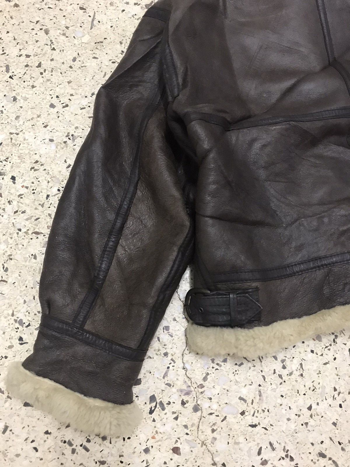 Genuine Leather Genuine Shearling Sheep Texas Tanning B3 Style Jacket Size US M / EU 48-50 / 2 - 10 Thumbnail