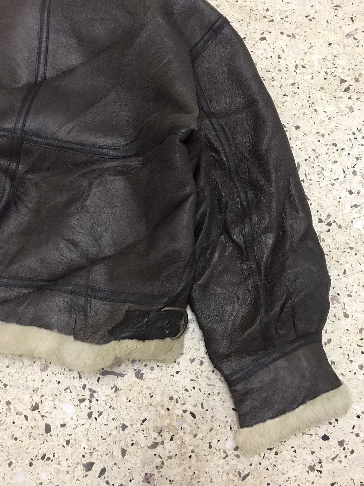 Genuine Leather Genuine Shearling Sheep Texas Tanning B3 Style Jacket Size US M / EU 48-50 / 2 - 11 Thumbnail
