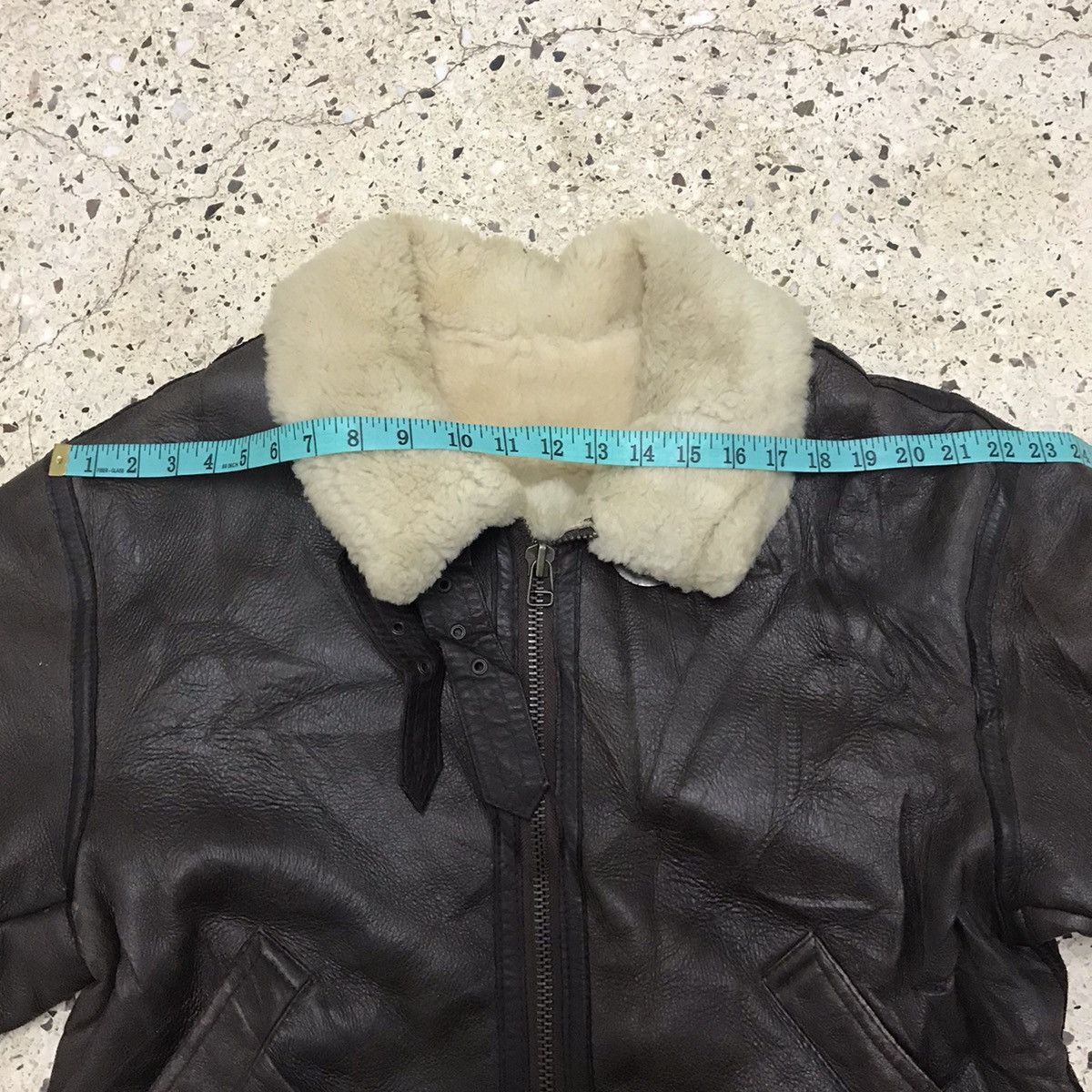 Genuine Leather Genuine Shearling Sheep Texas Tanning B3 Style Jacket Size US M / EU 48-50 / 2 - 18 Thumbnail