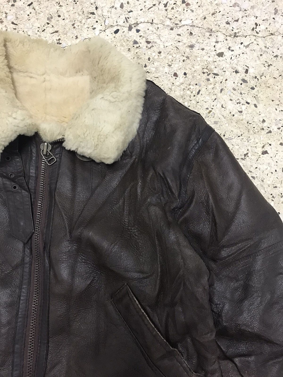 Genuine Leather Genuine Shearling Sheep Texas Tanning B3 Style Jacket Size US M / EU 48-50 / 2 - 5 Thumbnail