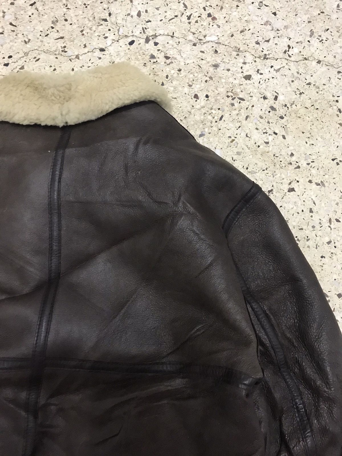 Genuine Leather Genuine Shearling Sheep Texas Tanning B3 Style Jacket Size US M / EU 48-50 / 2 - 12 Thumbnail
