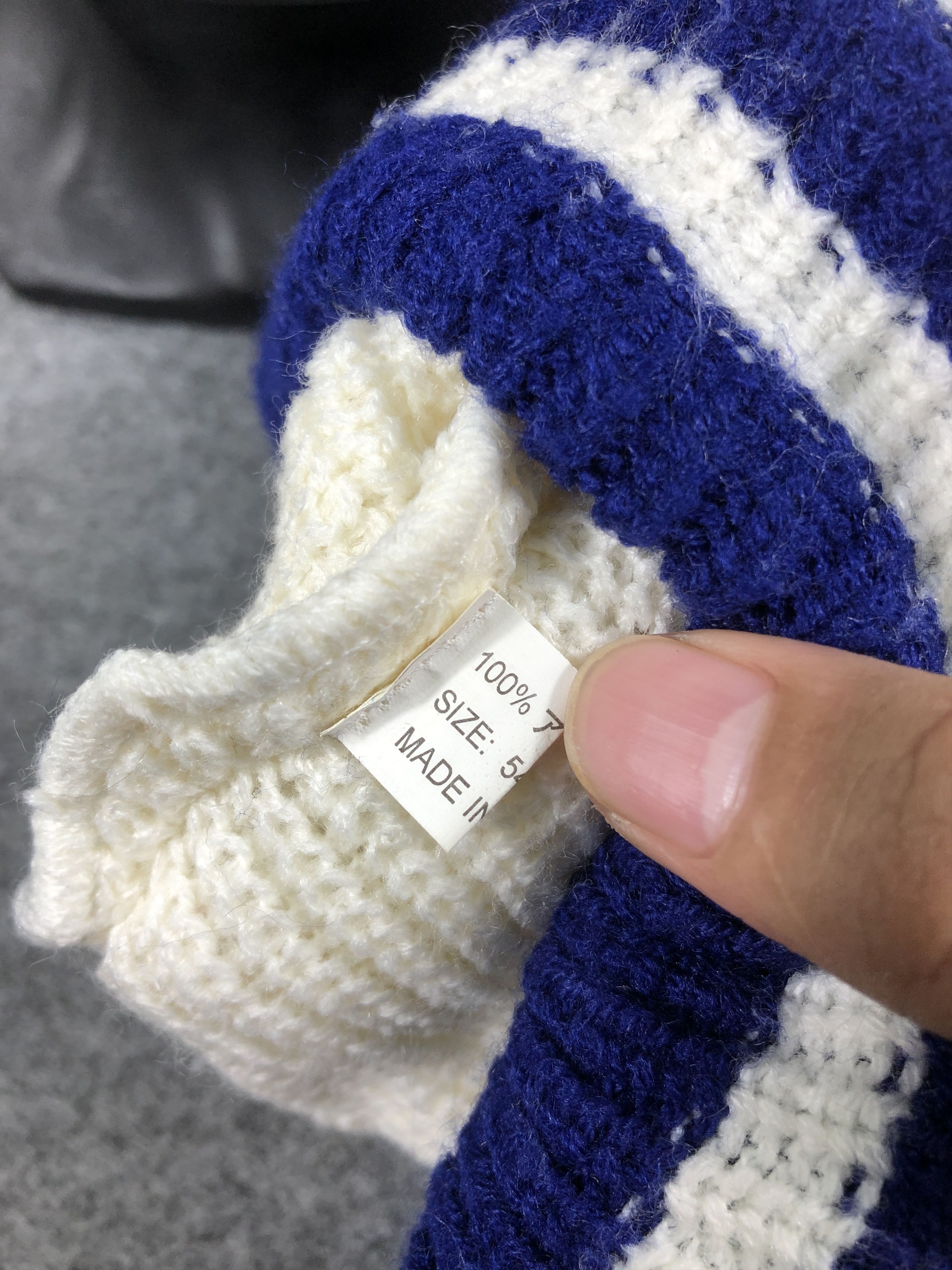 Vintage Japanese Cartoon Cute Ear Beanie / Snow Hat / Snow Cap Size ONE SIZE - 6 Thumbnail