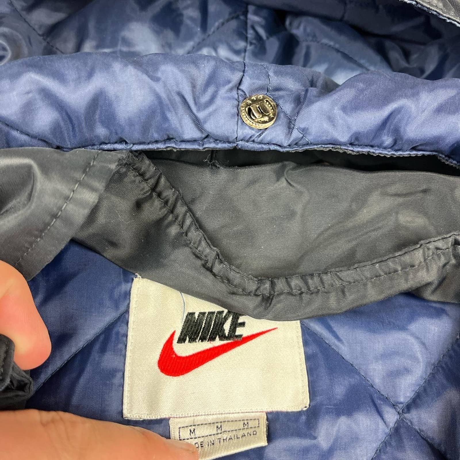 Nike Vintage 90s Insulated Nike Rain Jacket Size US M / EU 48-50 / 2 - 4 Thumbnail