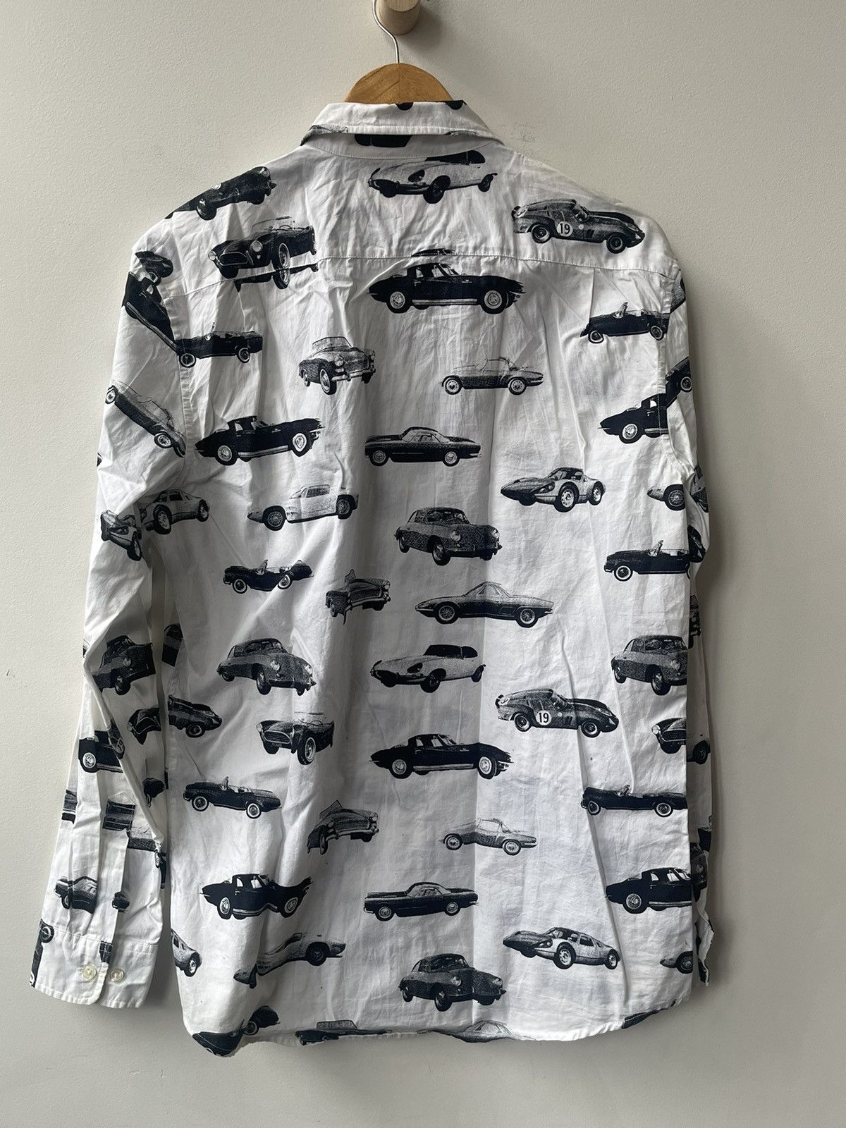 Supreme Supreme White Cars Shirt Size US L / EU 52-54 / 3 - 4 Thumbnail