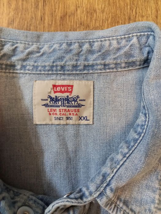 Vintage Vintage Levi’s Denim Shirt, XXL | Grailed