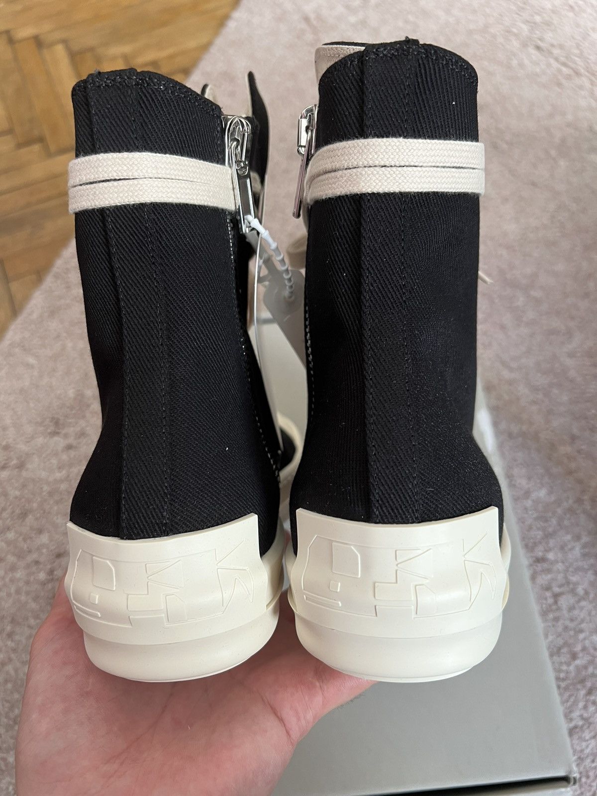 Rick Owens *BRANDNEW* RICK OWENS Vegan 🌱 Ramone Size US 9 / EU 42 - 4 Thumbnail