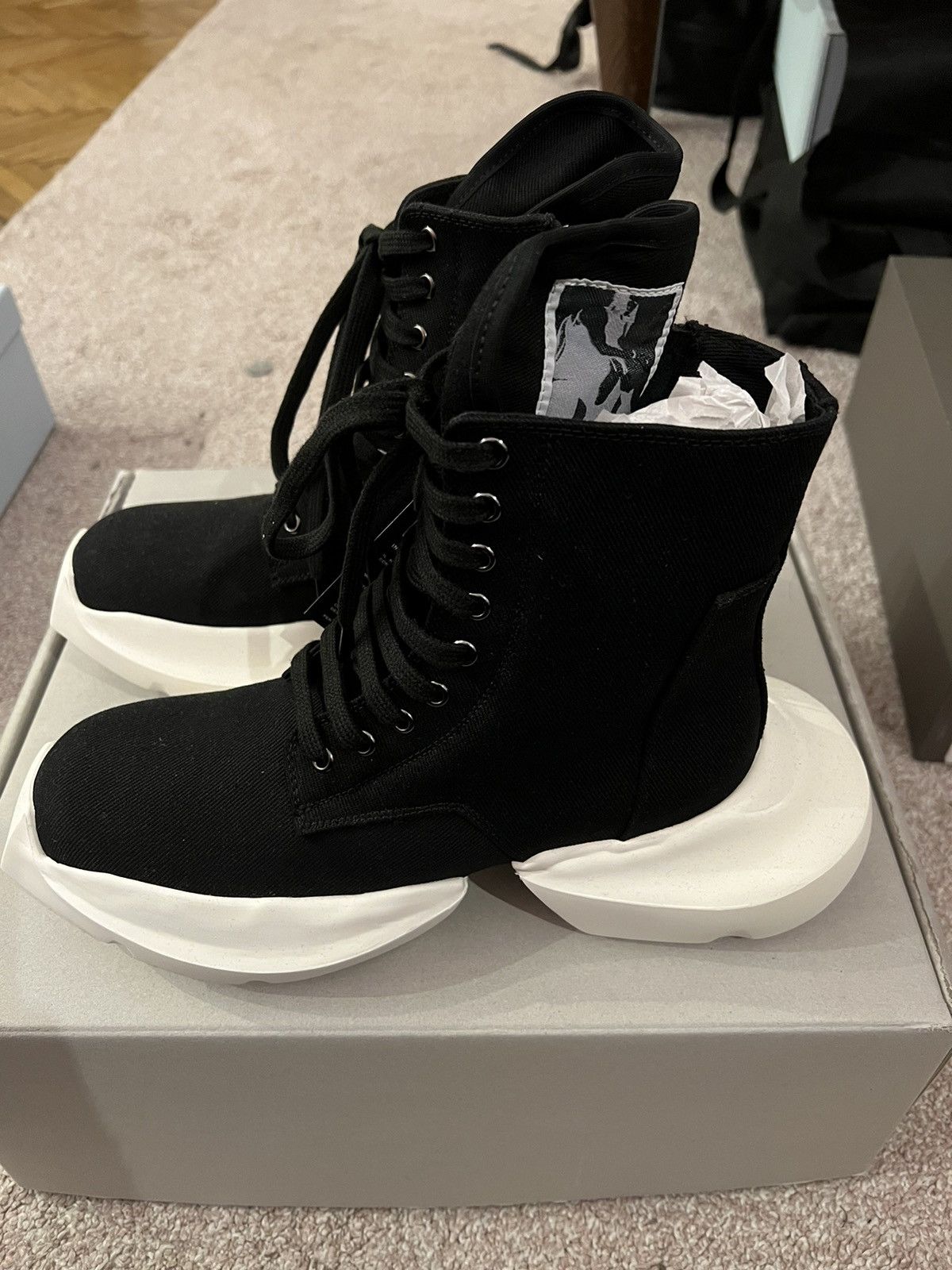 Rick Owens Drkshdw RICK OWENS ARMY SNEAKER SIZE 41 Size US 8 / EU 41 - 3 Thumbnail