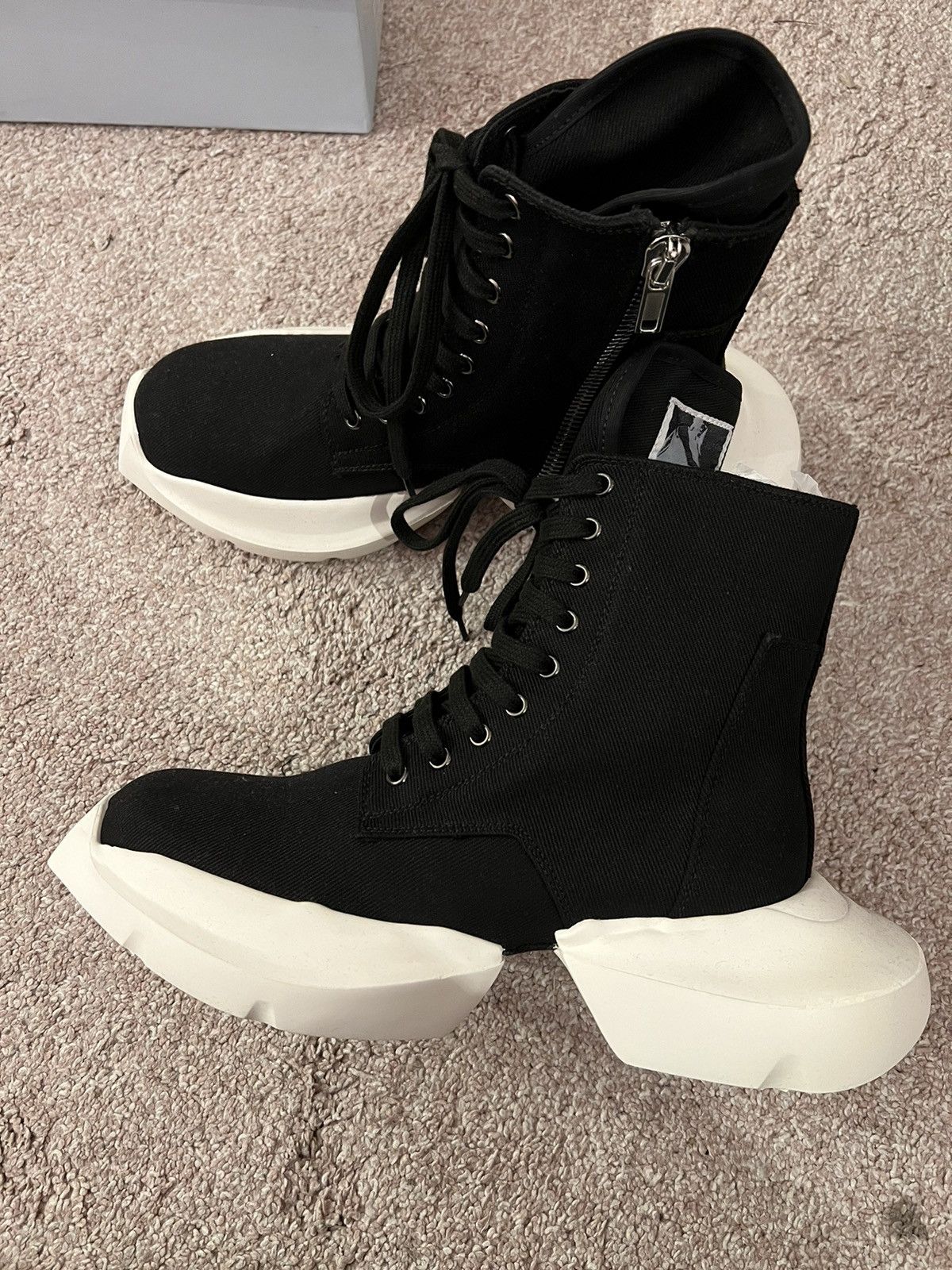 Rick Owens Drkshdw RICK OWENS ARMY SNEAKER SIZE 41 Size US 8 / EU 41 - 1 Thumbnail