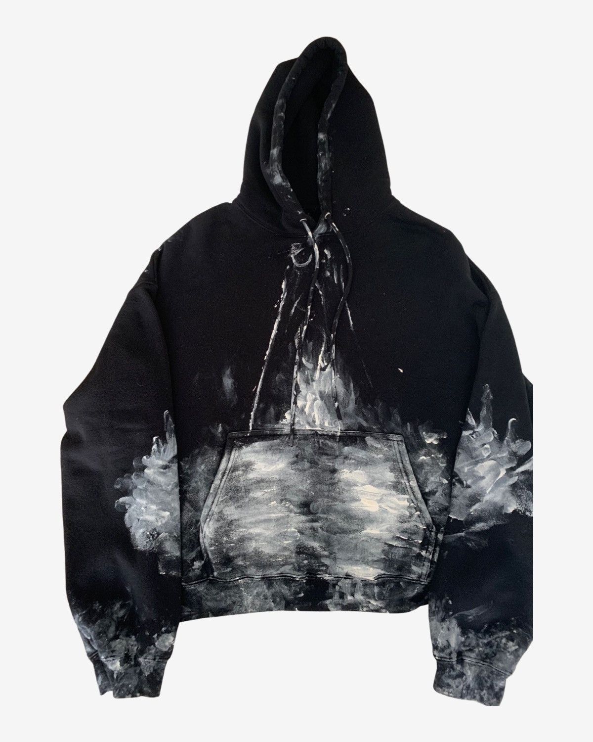 Balenciaga Balenciaga Bleached Hoodie Sz. LARGE Size US L / EU 52-54 / 3 - 2 Thumbnail