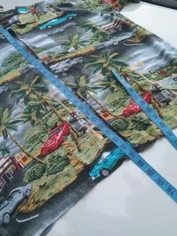 Covington × Vintage MEN'S BUTTON UP SHIRT FULLPRINT Size US XL / EU 56 / 4 - 9 Thumbnail