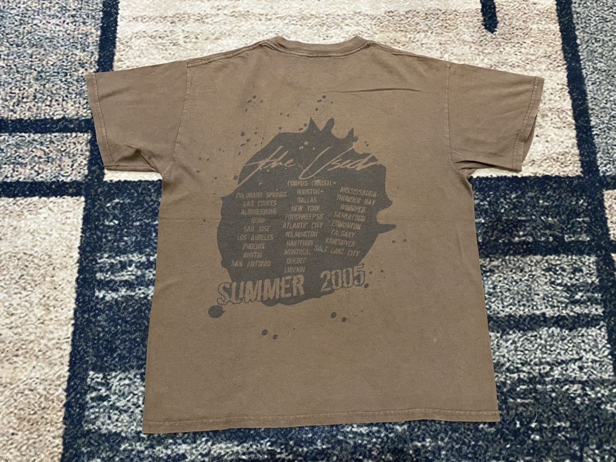Band Tees × Vintage Vintage The Used Tour Summer 2005 Size US M / EU 48-50 / 2 - 4 Thumbnail