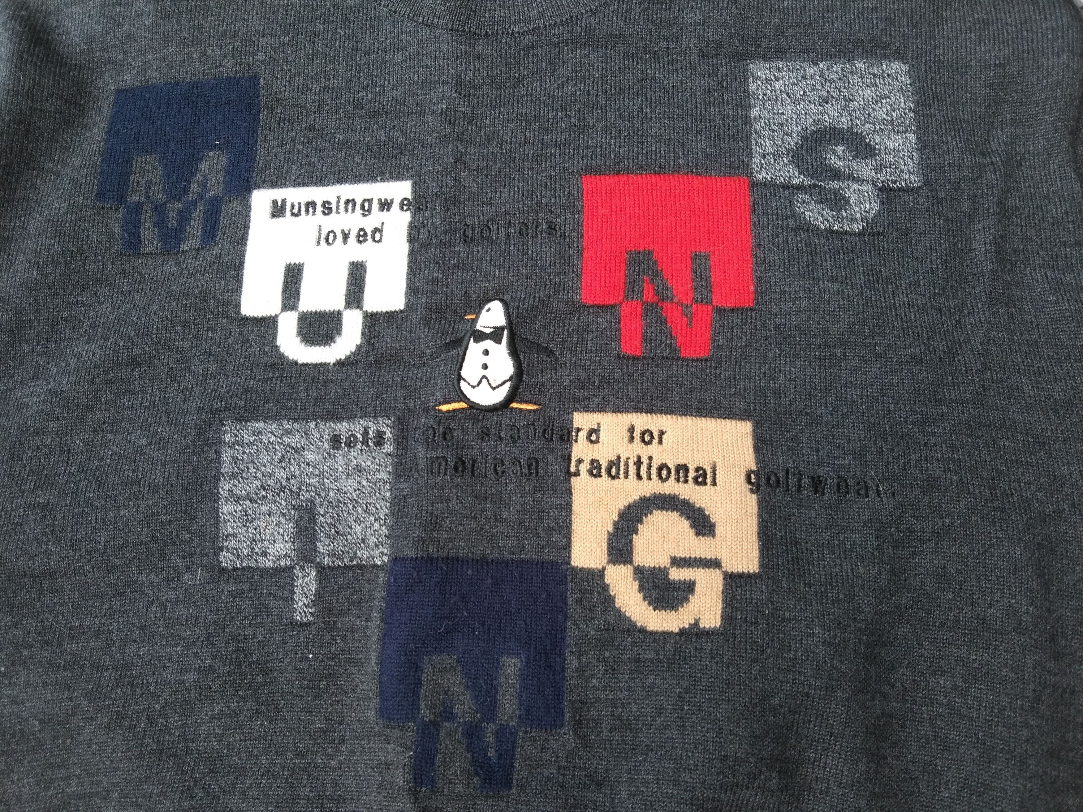 Aran Isles Knitwear × Grand Slam × Vintage 🔥NEW YEAR DEALS🔥MUSINGWEAR JAPAN KNIT SWEATER Size US L / EU 52-54 / 3 - 7 Thumbnail