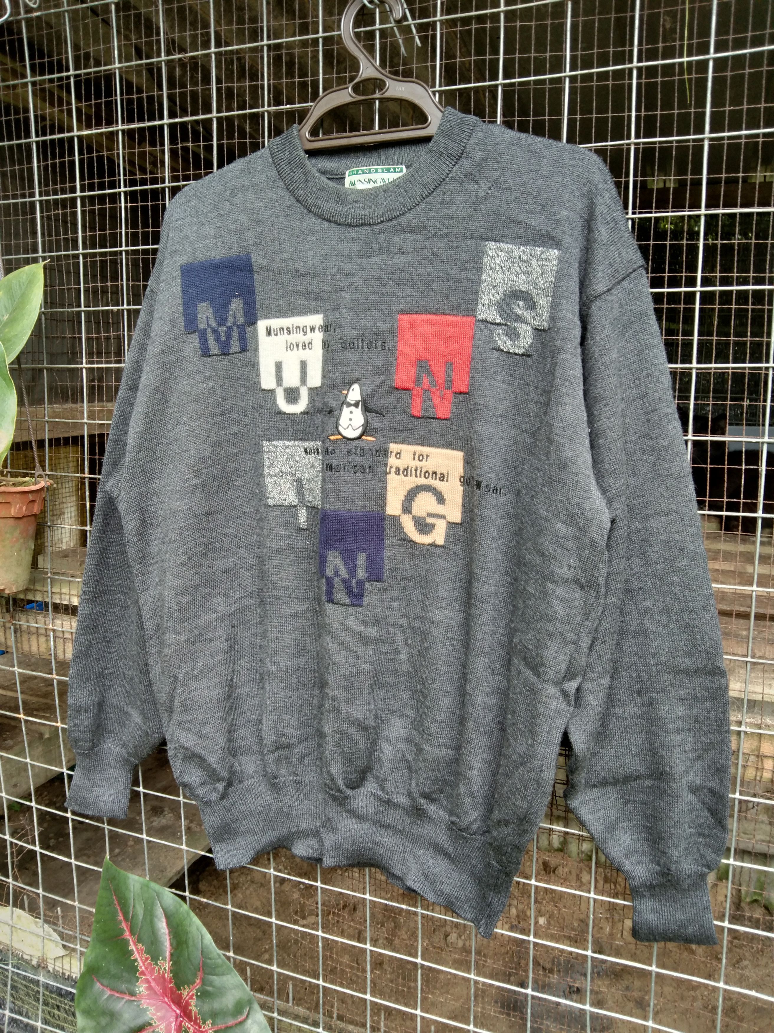 Aran Isles Knitwear × Grand Slam × Vintage 🔥NEW YEAR DEALS🔥MUSINGWEAR JAPAN KNIT SWEATER Size US L / EU 52-54 / 3 - 2 Thumbnail