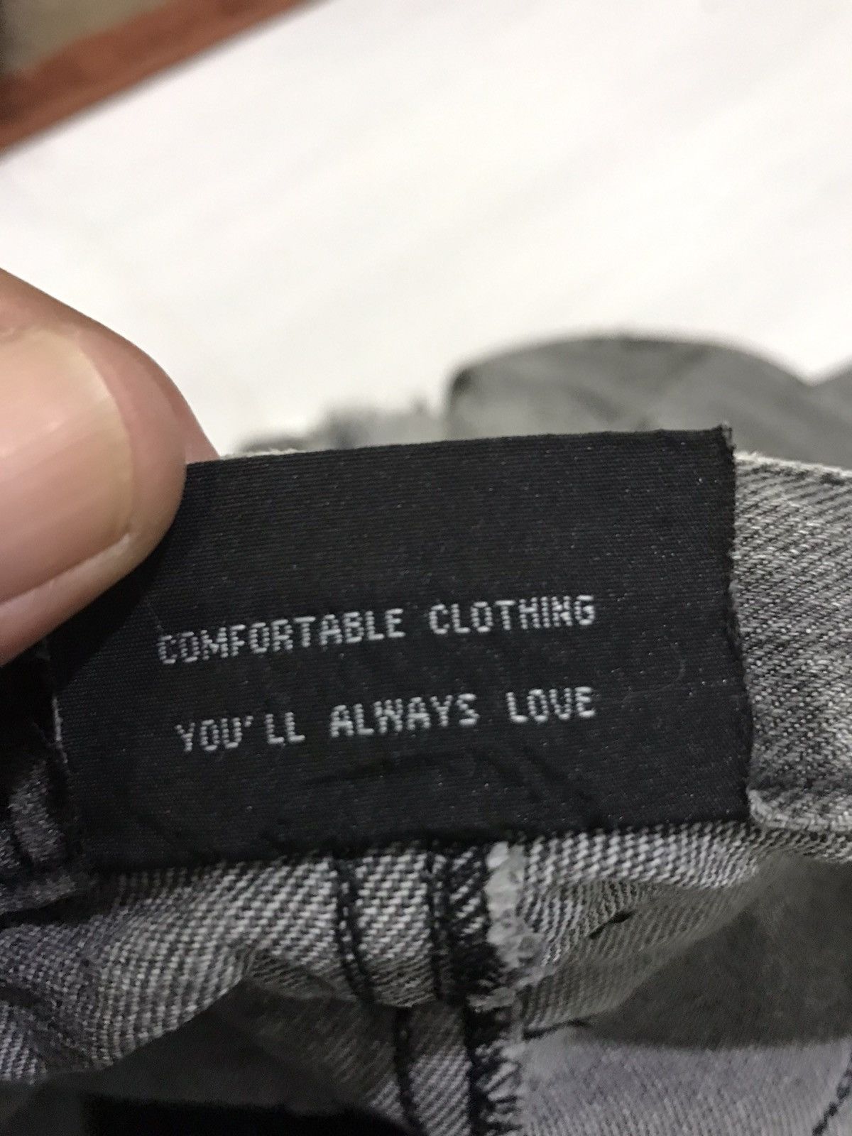 Japanese Brand 💥DOUBLE WAIST💥LAD Japan Black Wash Distressed Denim F259 Size US 32 / EU 48 - 23 Thumbnail