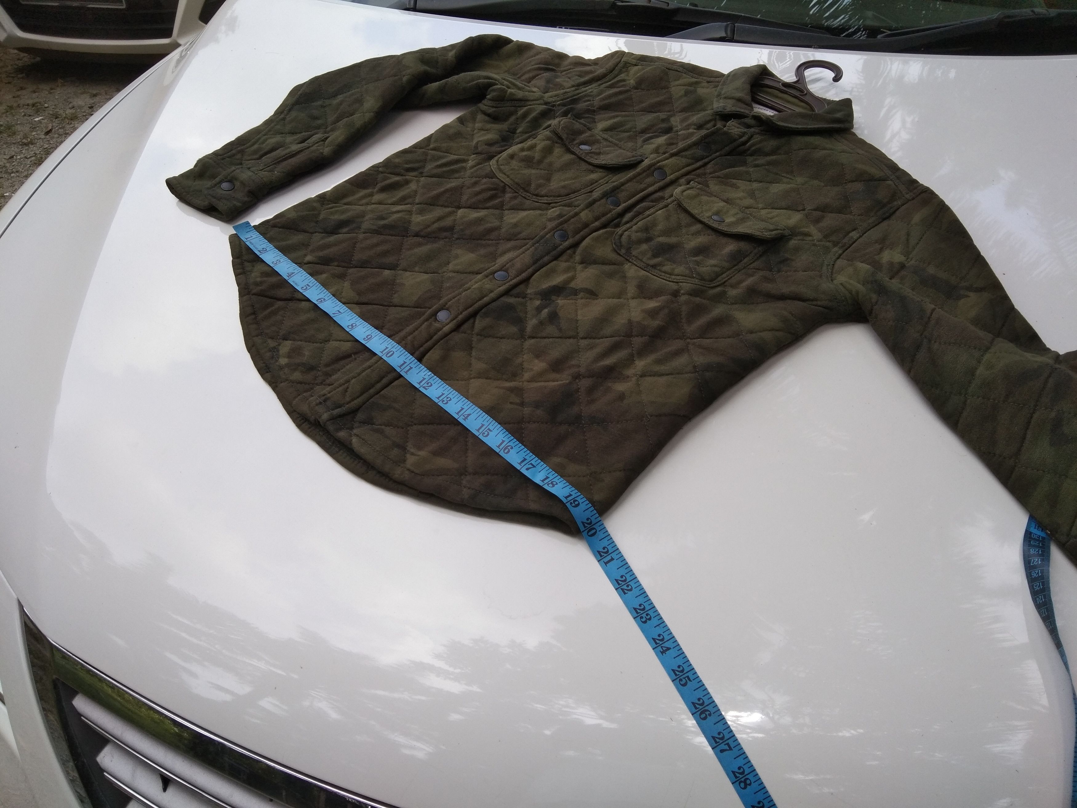 American Eagle Outfitters MEN'S CAMOUFLAGE QUILTED JACKET Size US S / EU 44-46 / 1 - 9 Thumbnail