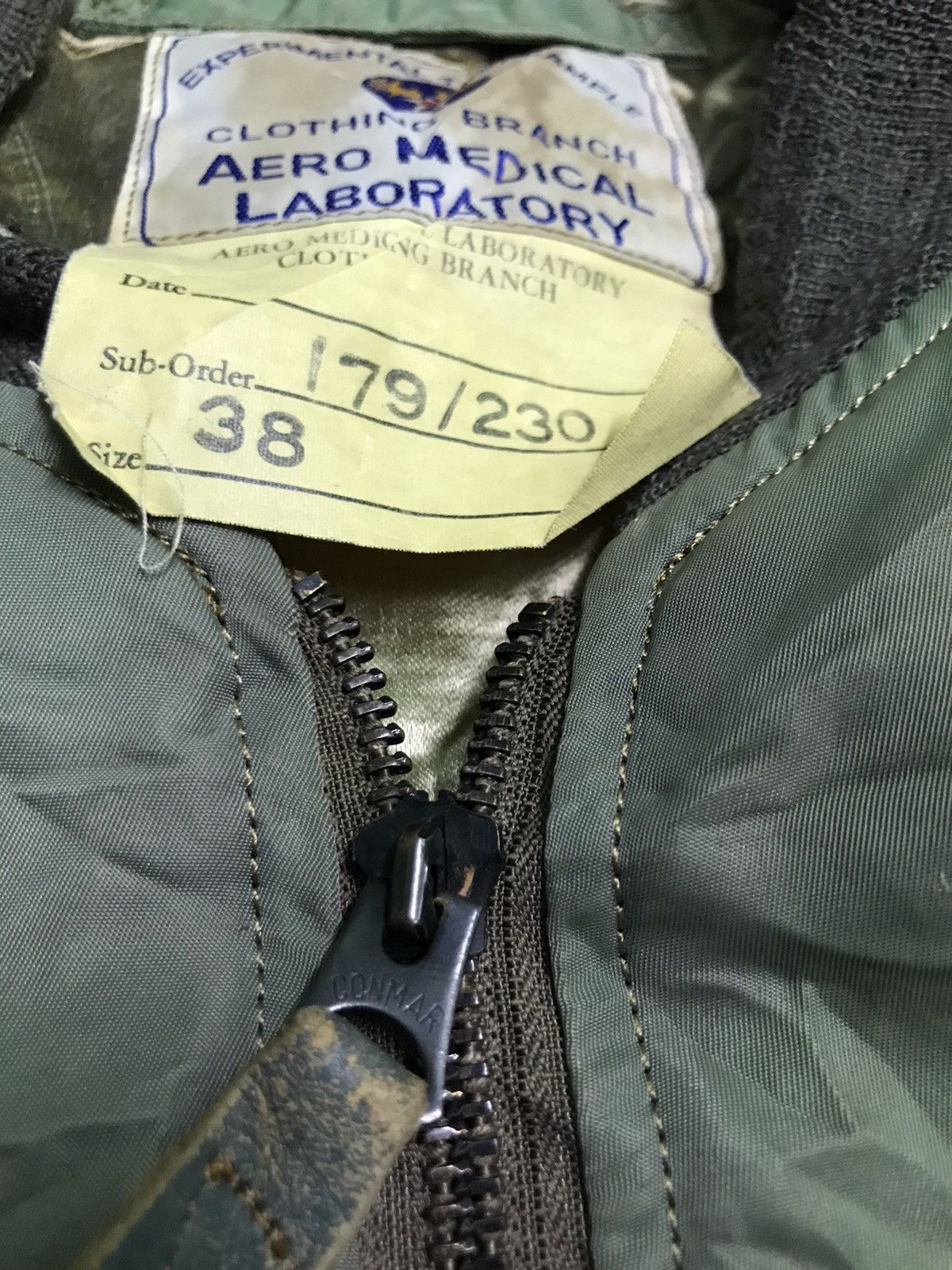 Vintage Vintage 70s army flight jacket Size US M / EU 48-50 / 2 - 6 Thumbnail