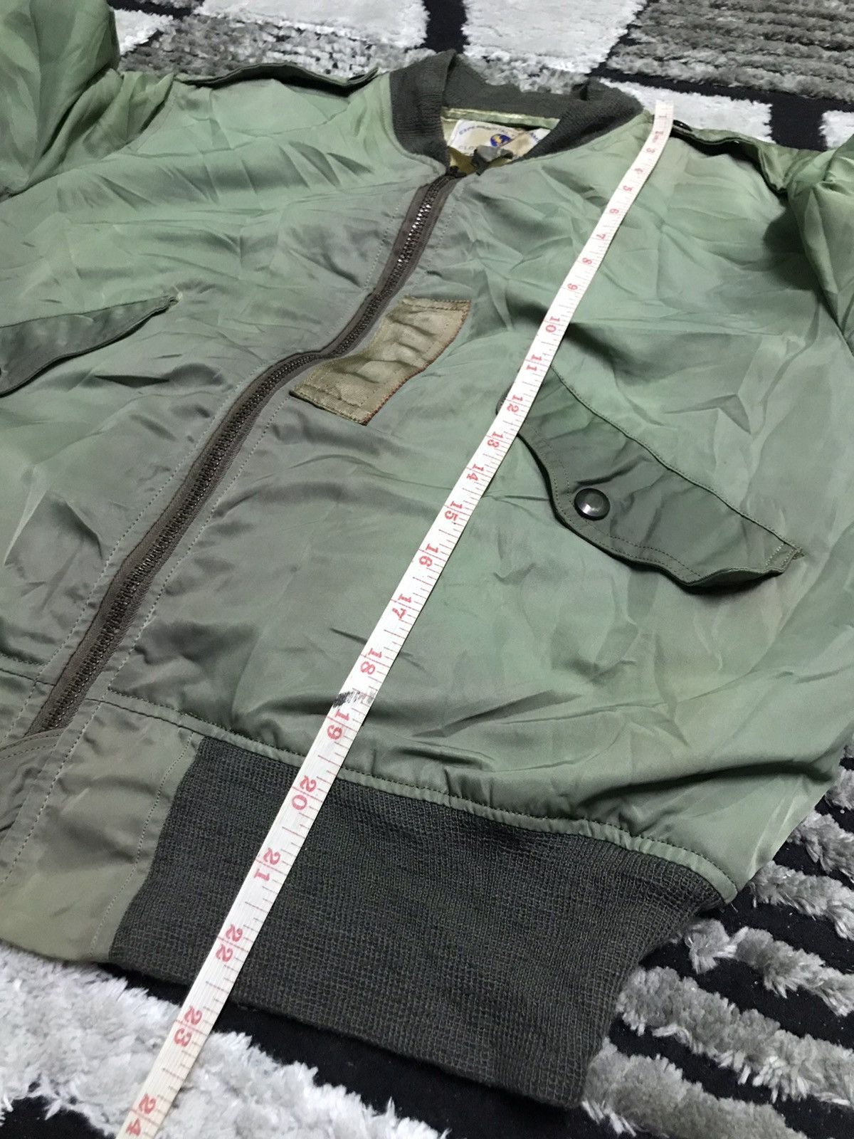 Vintage Vintage 70s army flight jacket Size US M / EU 48-50 / 2 - 9 Thumbnail