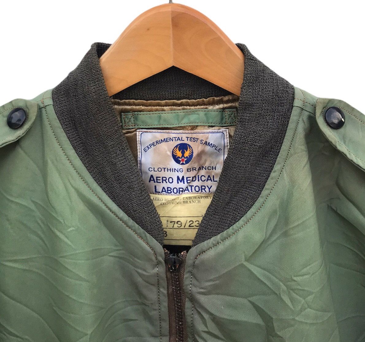 Vintage Vintage 70s army flight jacket Size US M / EU 48-50 / 2 - 2 Thumbnail