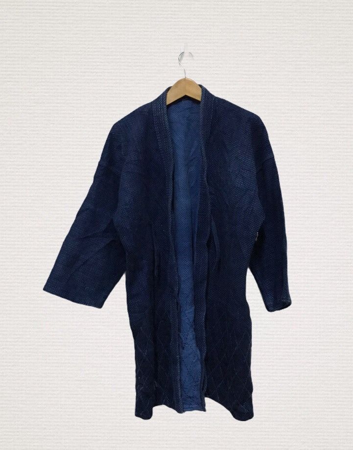 Japanese Brand × Vintage Kimono indigo Size US M / EU 48-50 / 2 - 2 Thumbnail