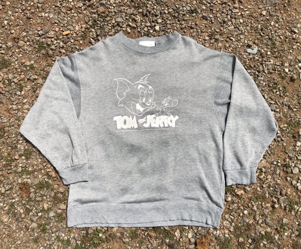Cartoon Network × Disney × Vintage Vintage Cartoon Network Tom and Jerry Sweatshirt Jumper Size US M / EU 48-50 / 2 - 3 Thumbnail