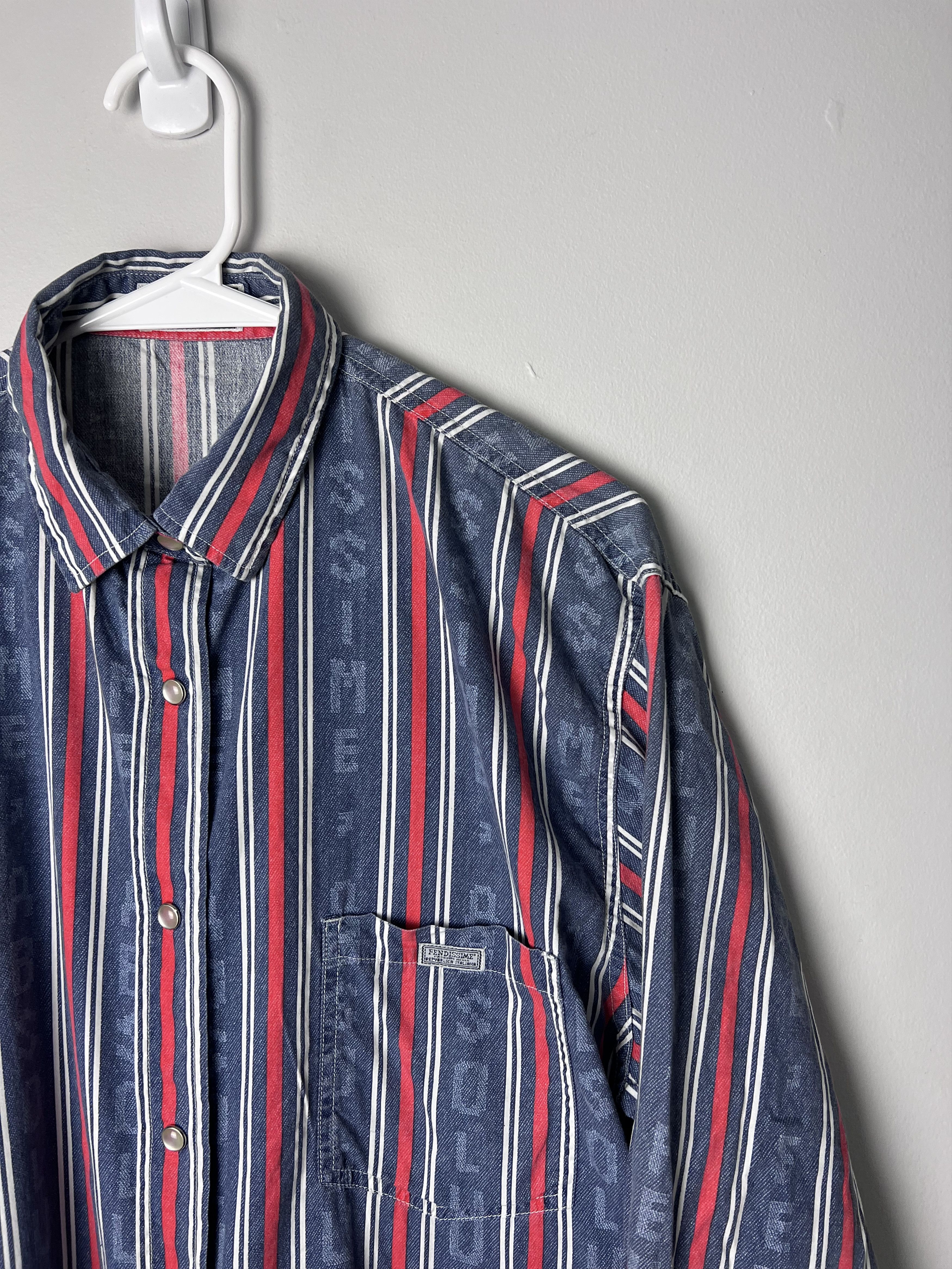Fendi Fendissime - L/S Buttons Up - Monogram Size US S / EU 44-46 / 1 - 2 Thumbnail