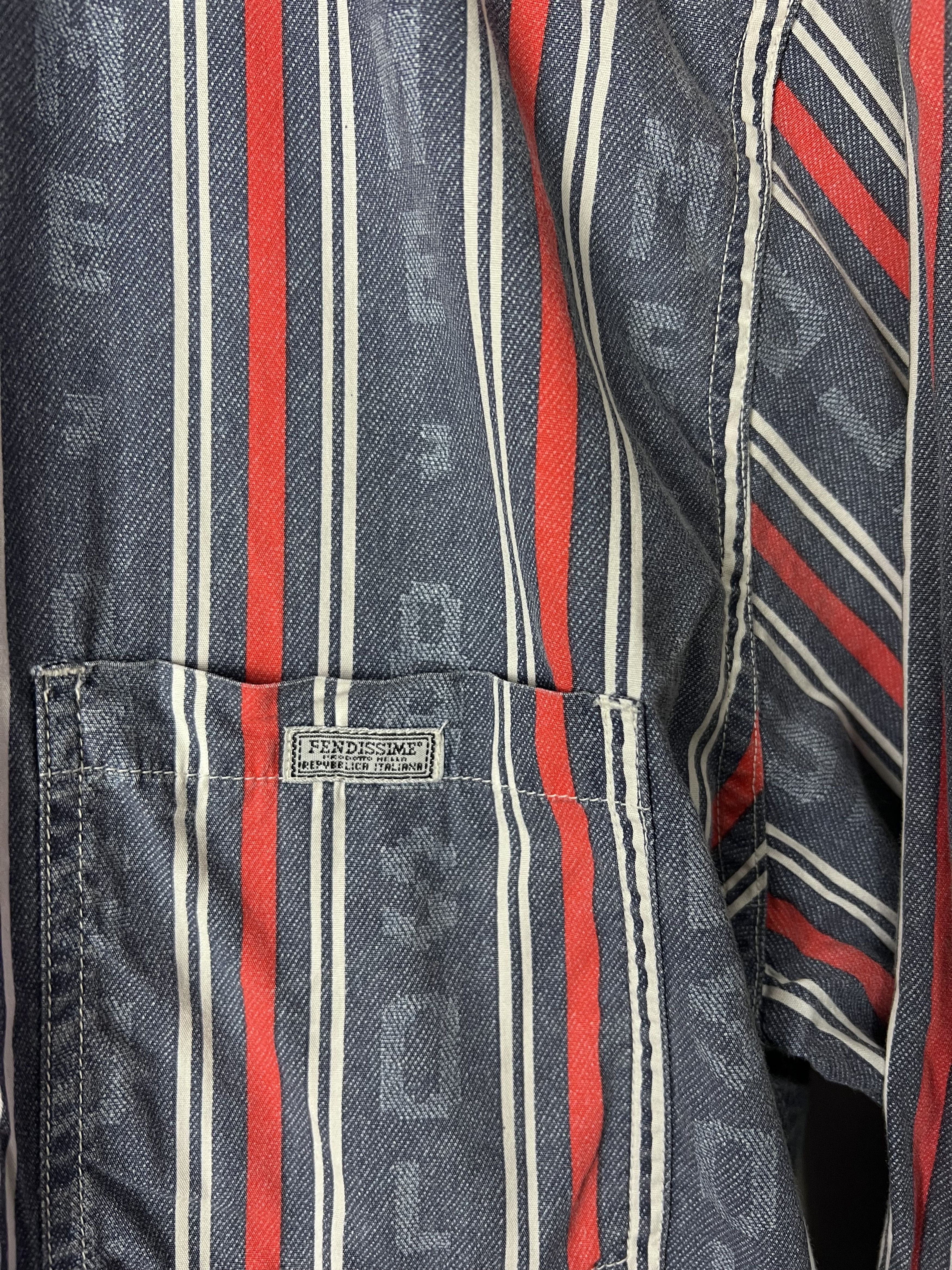 Fendi Fendissime - L/S Buttons Up - Monogram Size US S / EU 44-46 / 1 - 5 Thumbnail