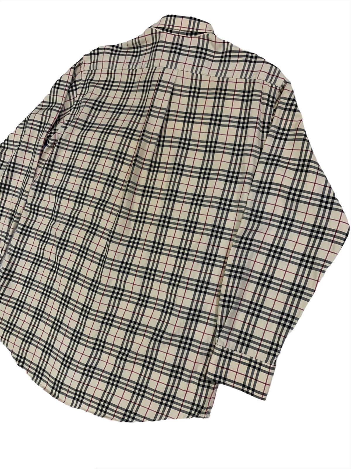 Burberry × Burberry Prorsum Vintage Burberry London Nova Check Made In Uk Oxford Shirt Size US L / EU 52-54 / 3 - 6 Thumbnail