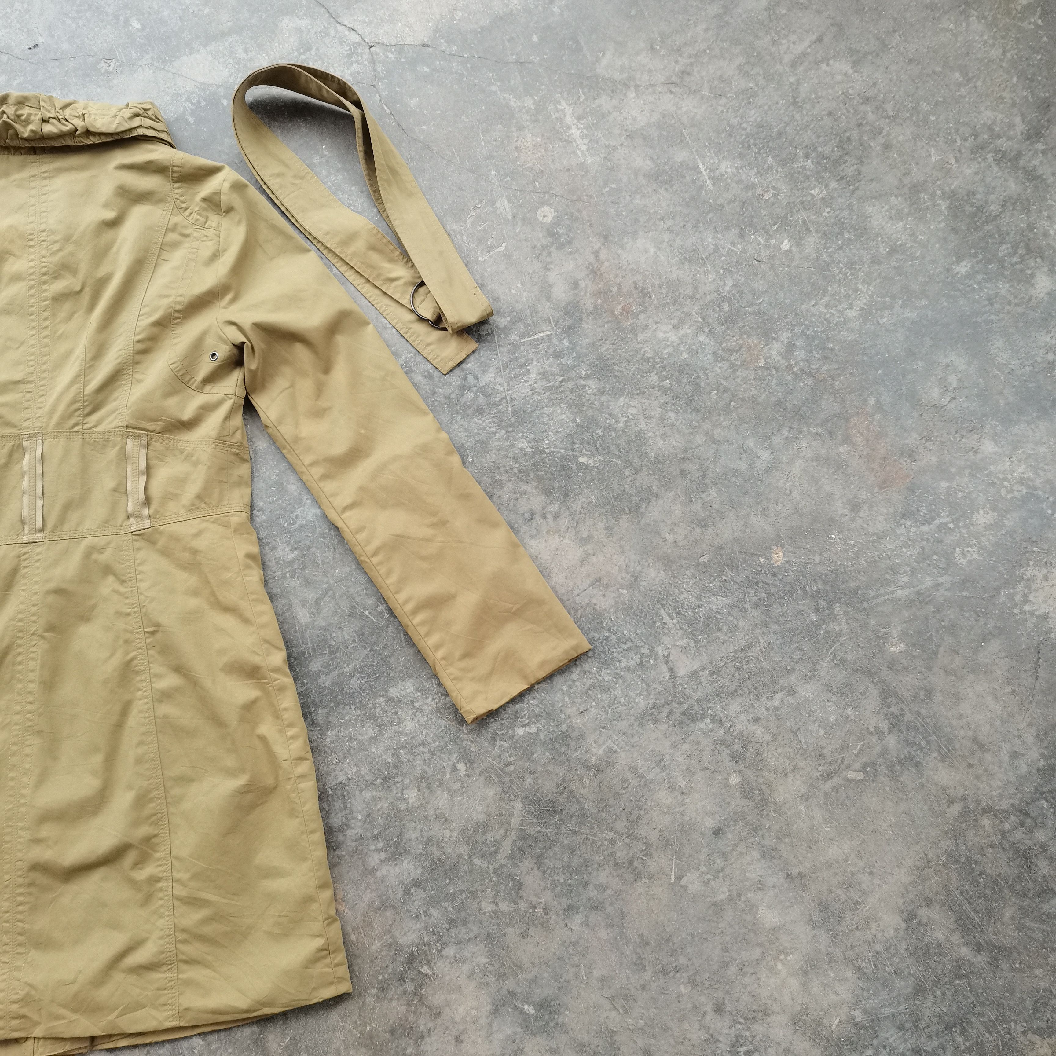 Japanese Brand Steals 🔥 SPOOM Style Project Belted Trench Coat/Jacket Size M / US 6-8 / IT 42-44 - 9 Thumbnail