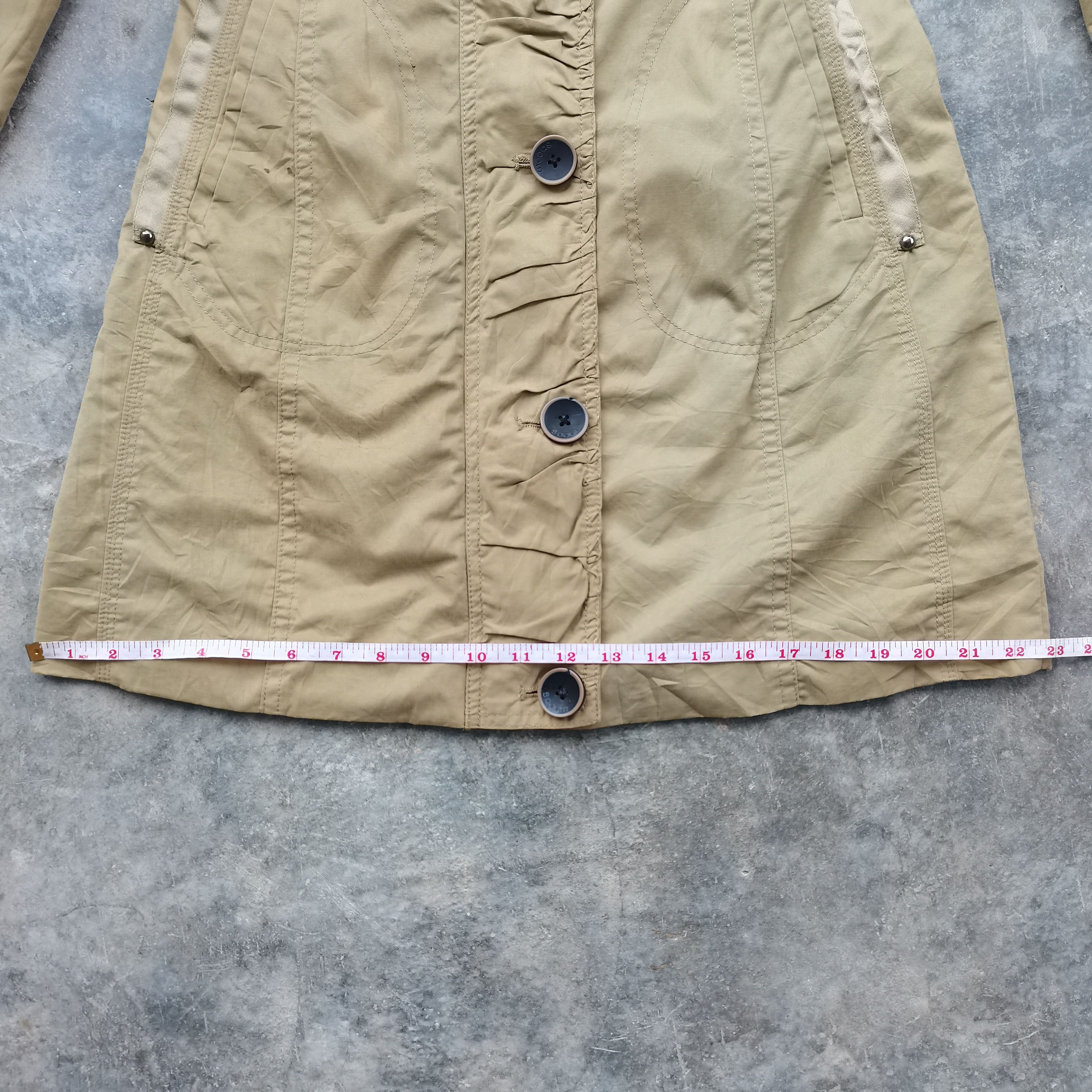 Japanese Brand Steals 🔥 SPOOM Style Project Belted Trench Coat/Jacket Size M / US 6-8 / IT 42-44 - 4 Thumbnail