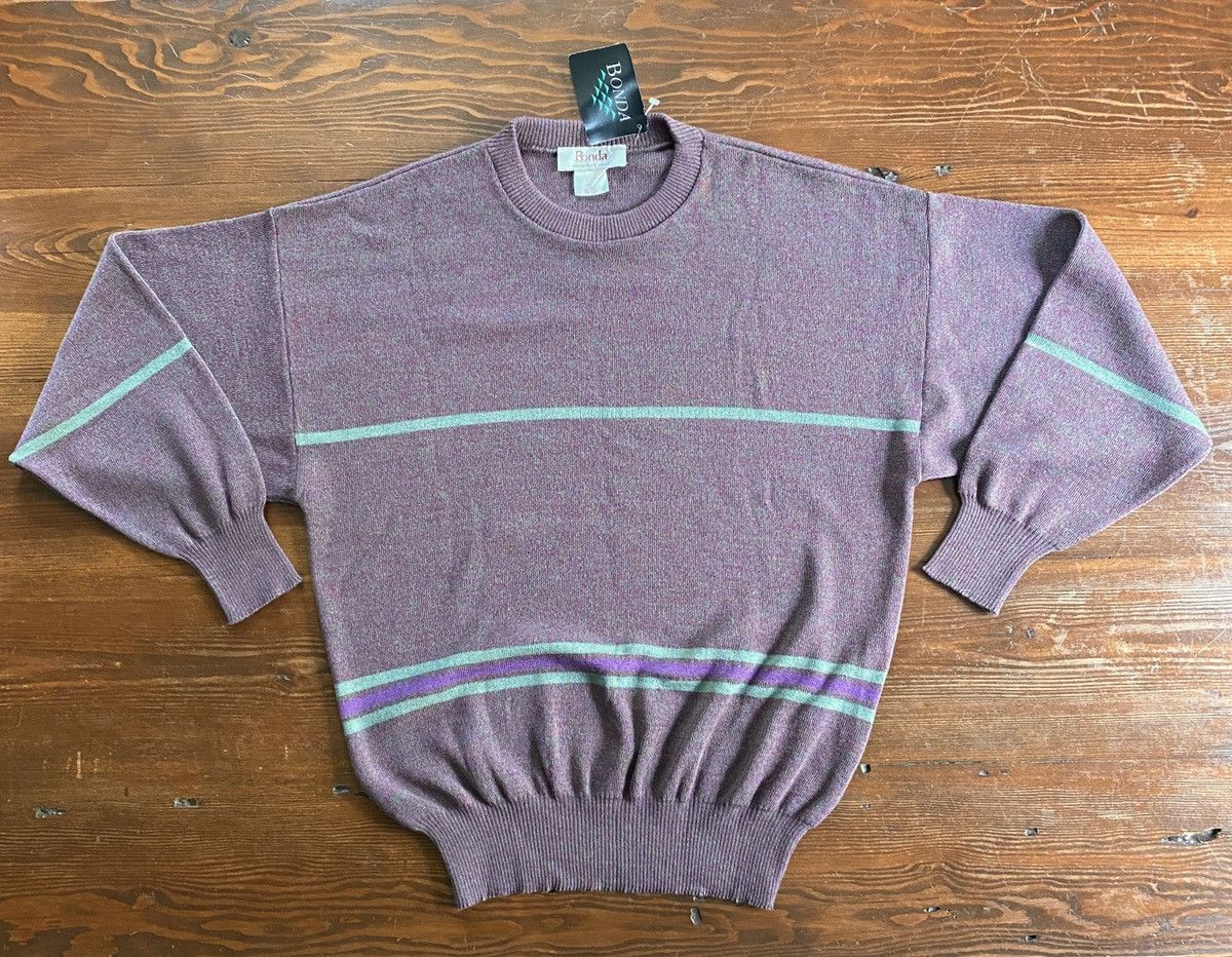 Vintage Vintage NWT 90’s Bonda Speckled Wool Blend Sweater Size US M / EU 48-50 / 2 - 2 Thumbnail