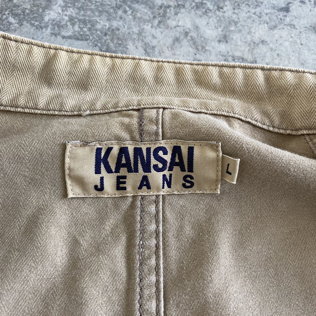 Vintage Kansai Yamamoto HBT Moto Jacket
