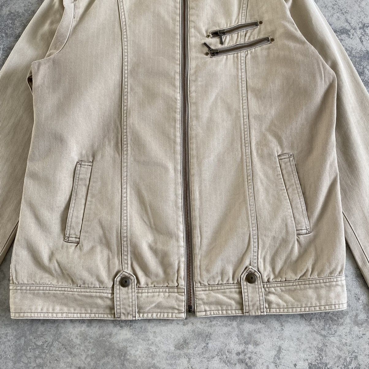 Vintage Kansai Yamamoto HBT Moto Jacket