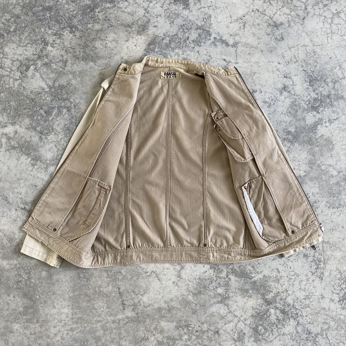 Vintage Kansai Yamamoto HBT Moto Jacket