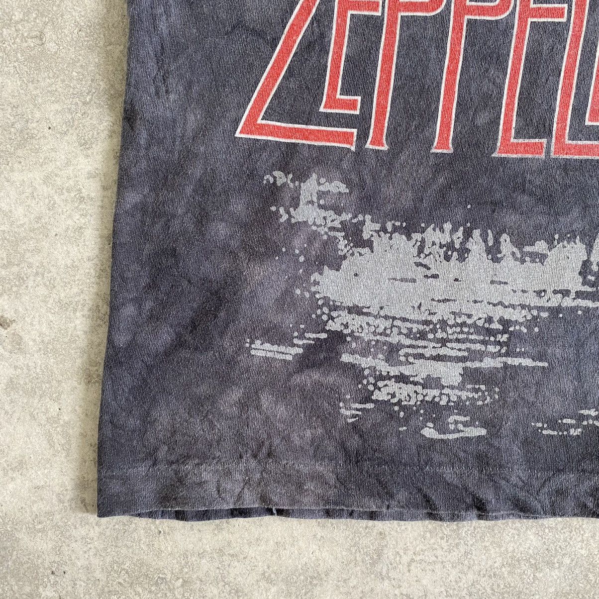 Band Tees Vintage 90's Liquid Blue Led Zeppelin Tie Dye Rock Band Tee Size US S / EU 44-46 / 1 - 5 Thumbnail