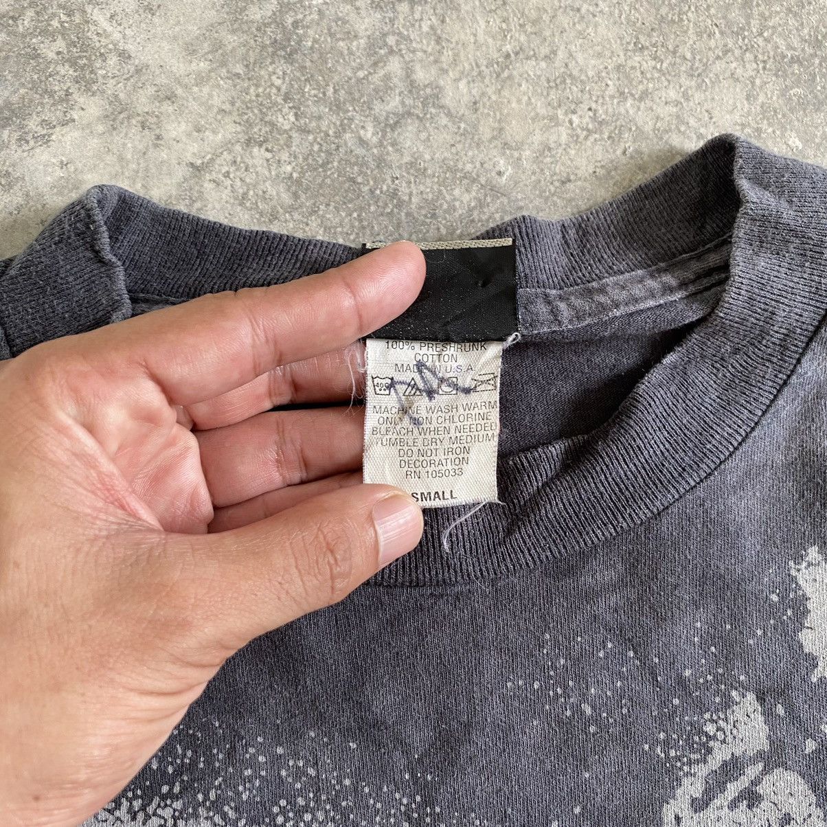 Band Tees Vintage 90's Liquid Blue Led Zeppelin Tie Dye Rock Band Tee Size US S / EU 44-46 / 1 - 10 Thumbnail