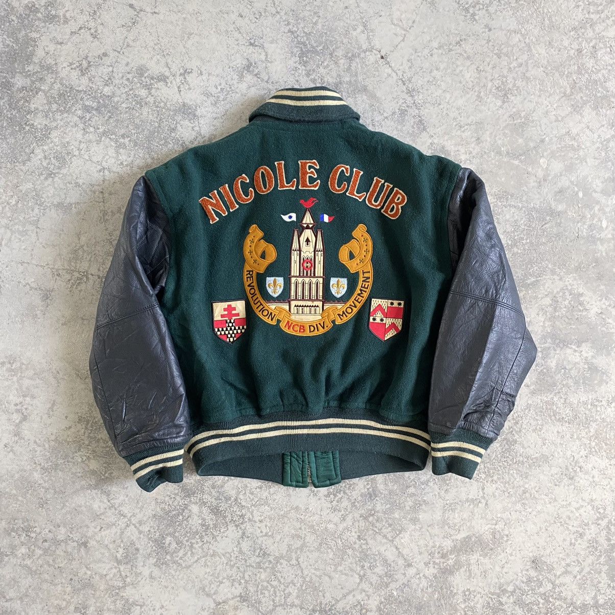 Matsuda × Nicole Club × Vintage VTG Nicole Club Hybrid Leather 