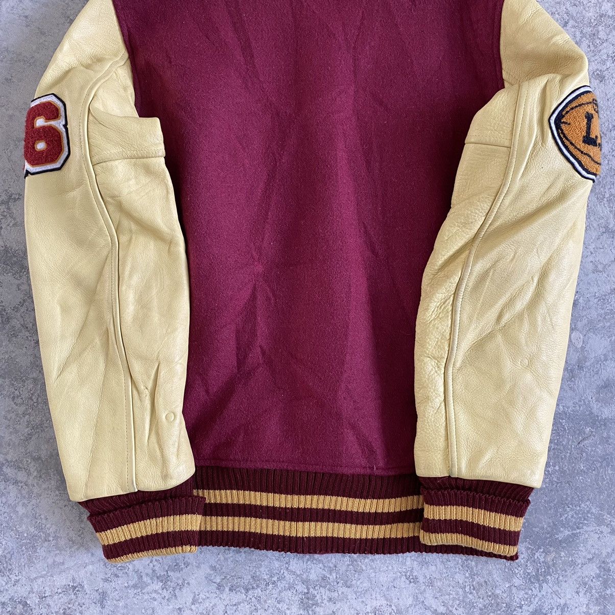 Vintage Vintage Christian Heritage School Varsity Jacket Wool Size US S / EU 44-46 / 1 - 14 Thumbnail