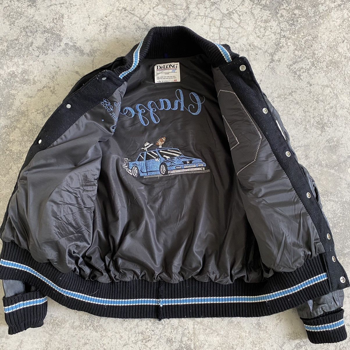 Vintage Vintage San G Letterman College Varsity Jacket Wool Size US L / EU 52-54 / 3 - 11 Thumbnail
