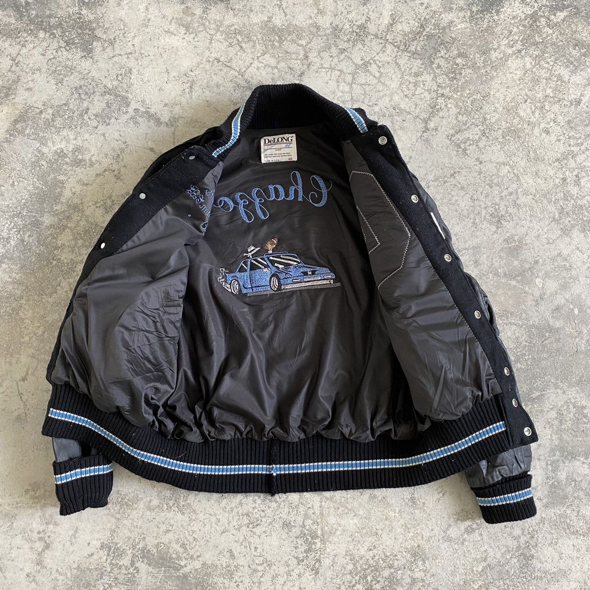 Vintage Vintage San G Letterman College Varsity Jacket Wool Size US L / EU 52-54 / 3 - 10 Thumbnail