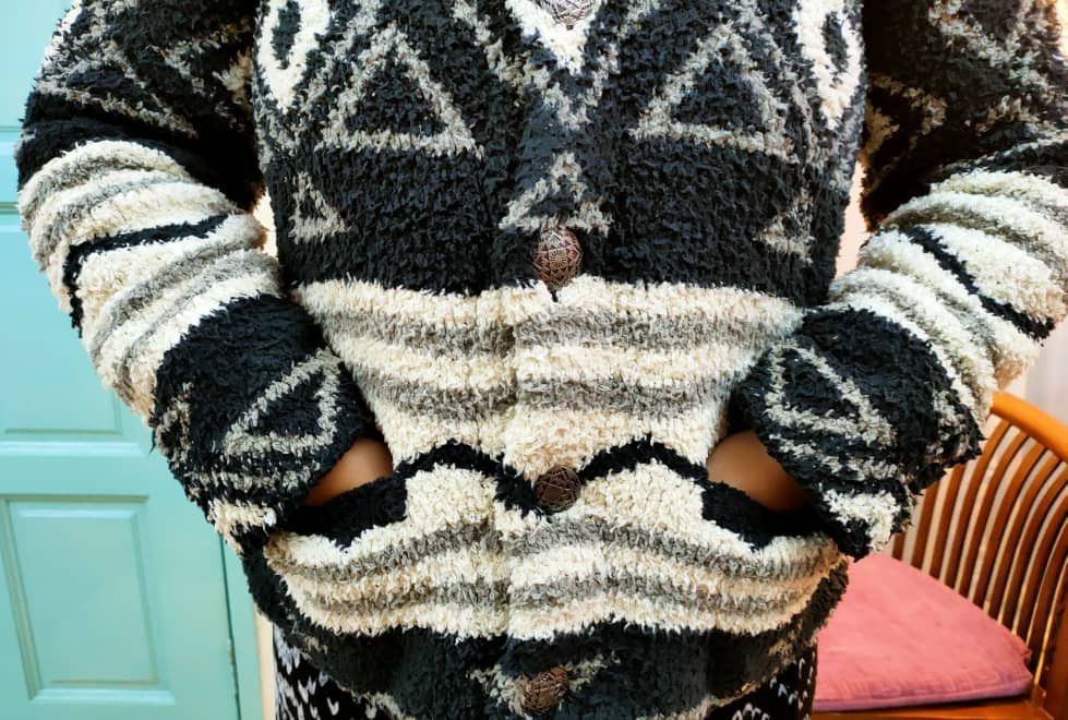 Other Cali Surf Navajo Button Up Fleece Jacket Size M / US 6-8 / IT 42-44 - 5 Thumbnail