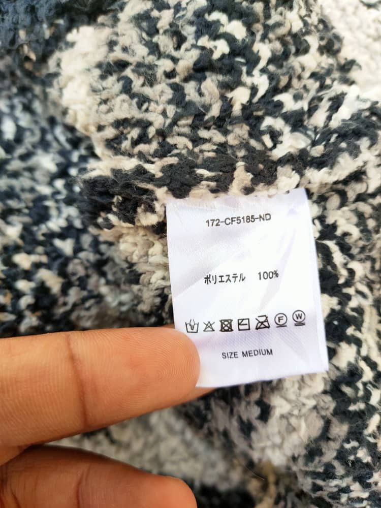 Other Cali Surf Navajo Button Up Fleece Jacket Size M / US 6-8 / IT 42-44 - 4 Thumbnail