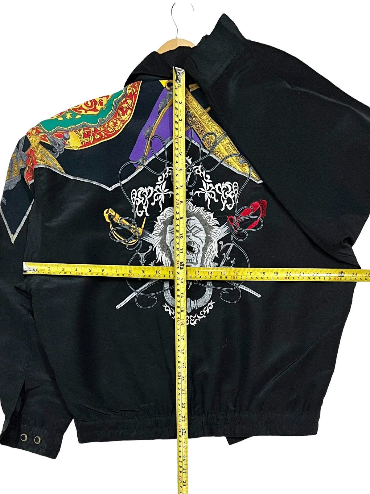Designer 🔥NEED GONE NOW🔥 LES ZA ZOUS EMBROIDERY BIG LOGO ART CARDIGAN Size US L / EU 52-54 / 3 - 15 Thumbnail